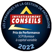 Prix de la performance 2022 SCPI PF Grand Paris